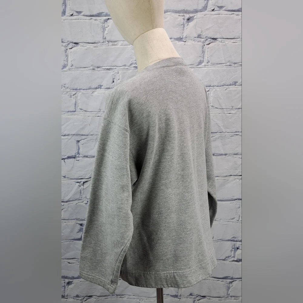 Tommy Hilfiger Tommy Jeans Women's Sweater Vintage 90s Y2K Spell Out Gray Medium - Picture 5 of 11